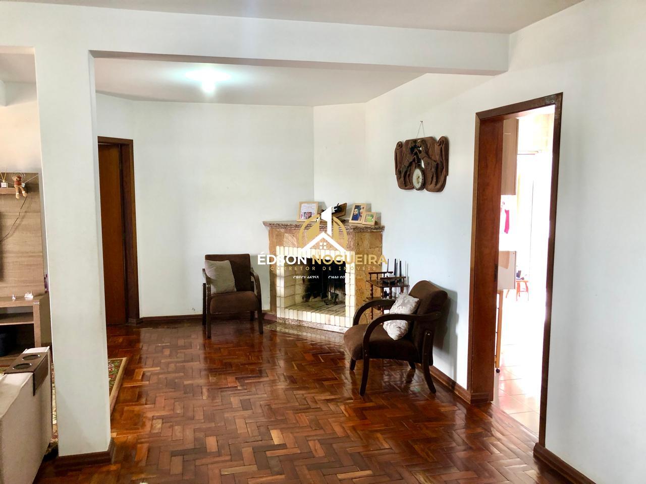 Sala com lareira